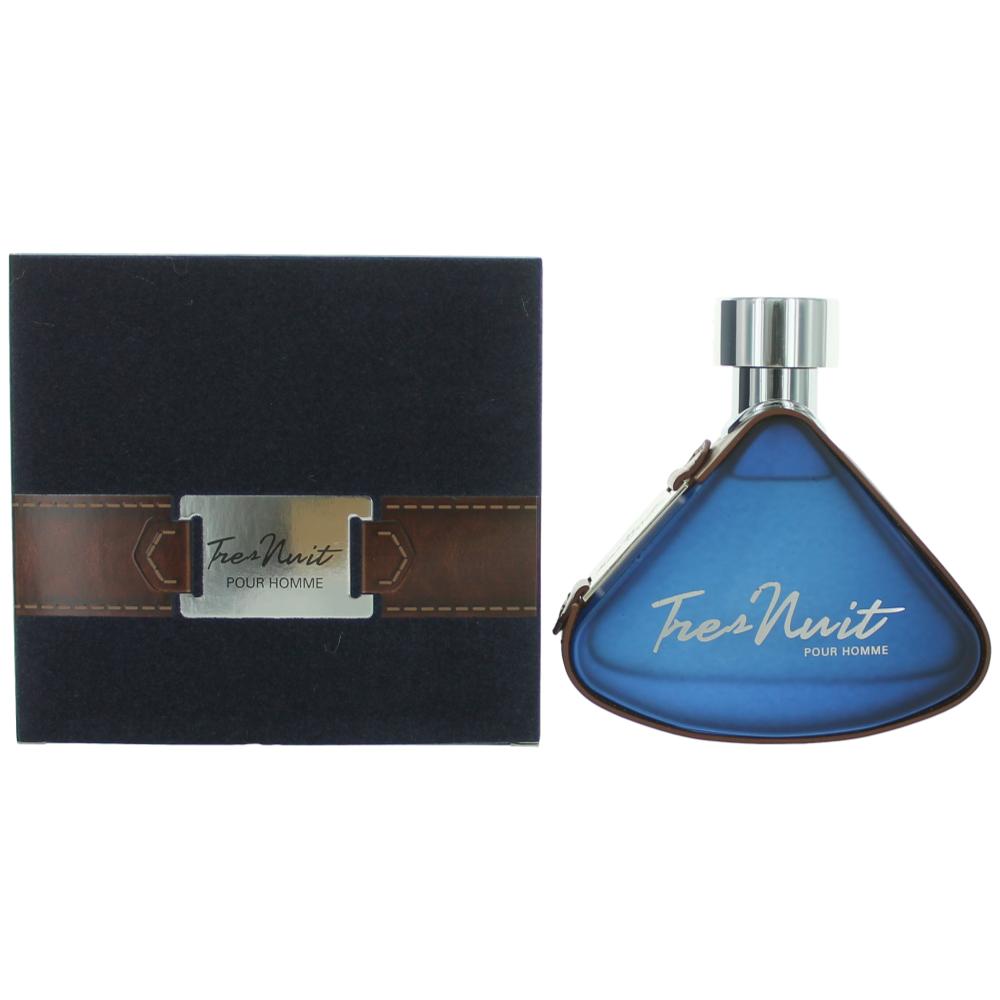 Bottle of Tres Nuit Pour Homme by Armaf, 3.4 oz Eau De Toilette Spray for Men