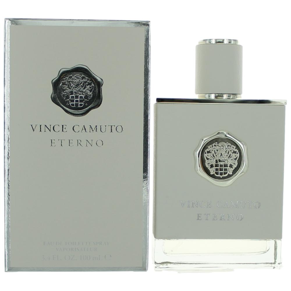 Bottle of Vince Camuto Eterno, 3.4 oz Eau De Toilette Spray for Men