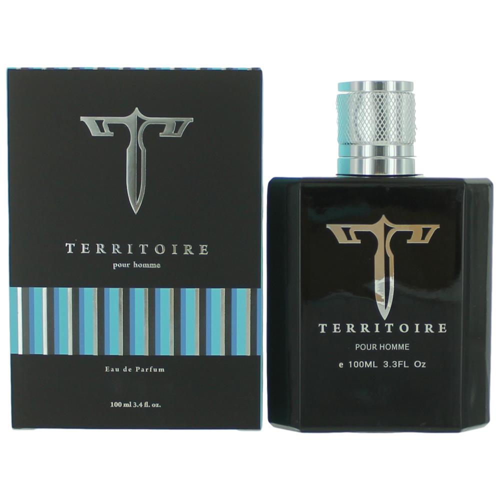 Bottle of Territoire Cologne by YZY, 3.4 oz Eau De Parfum Spray for Men