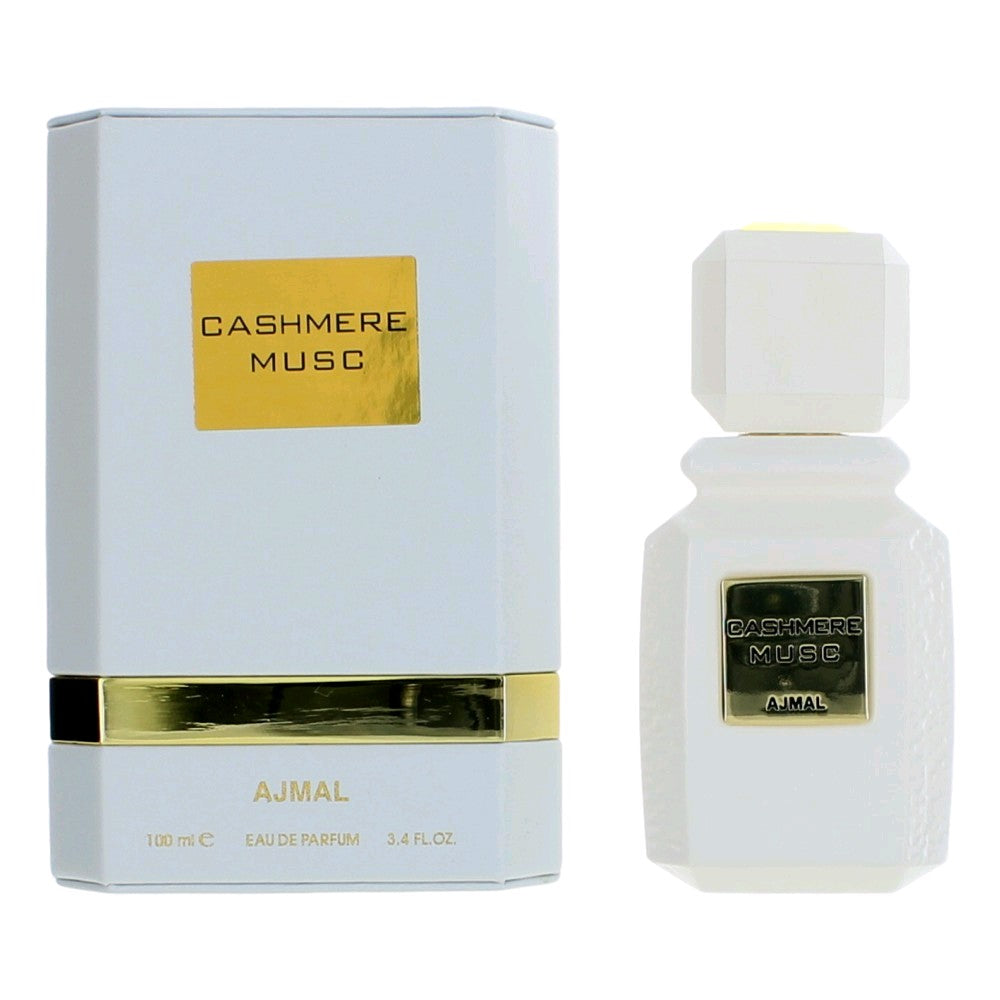 Bottle of Cashmere Musc by Ajmal, 3.4 oz Eau De Parfum Spray for Unisex