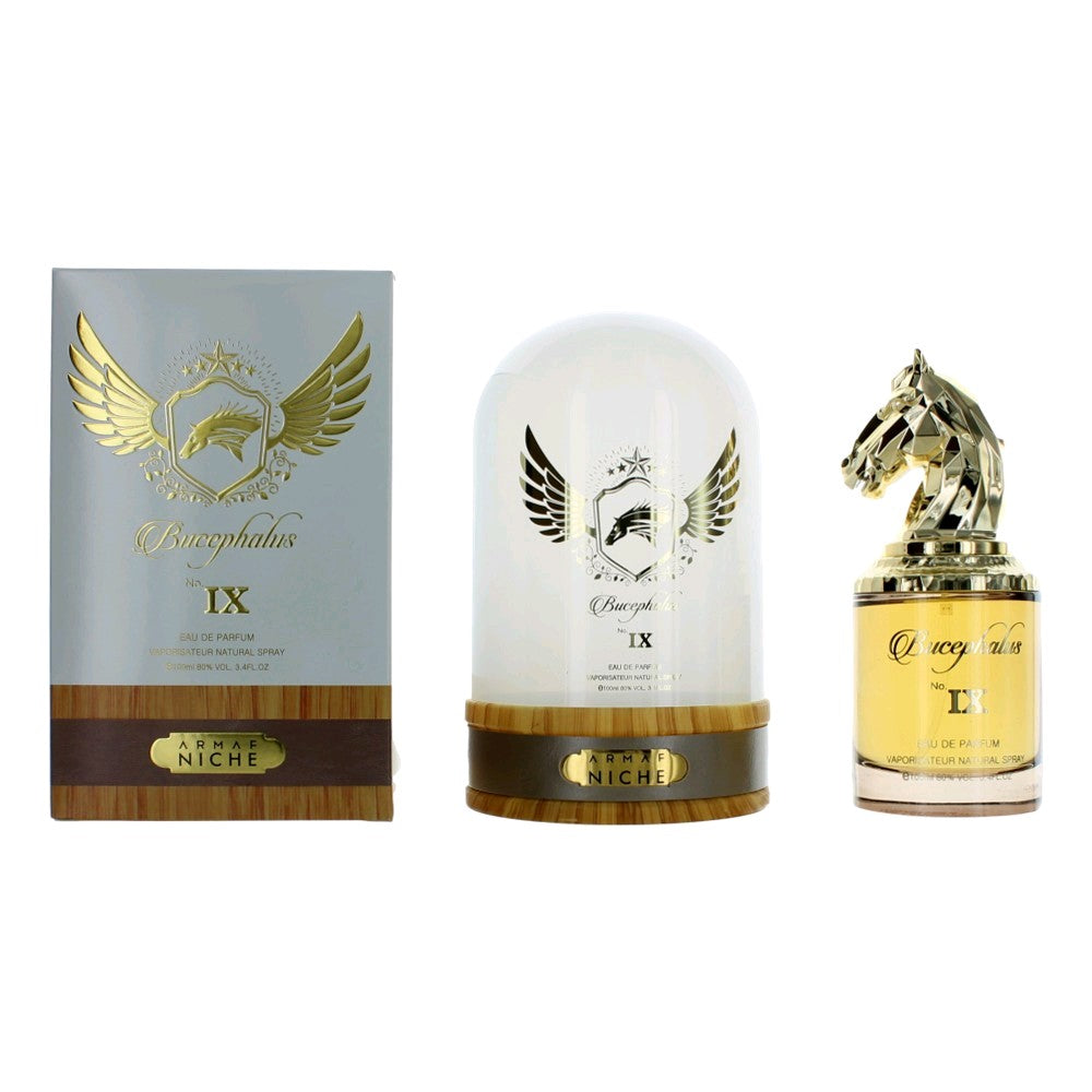 Bottle of Niche Bucephalus No. IX by Sterling, 3.4 oz Eau De Parfum Spray for Unisex