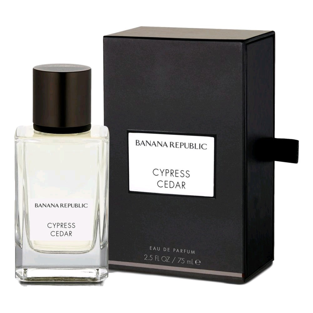 Bottle of Cypress Cedar by Banana Republic, 2.5 oz Eau De Parfum Spray for Unisex