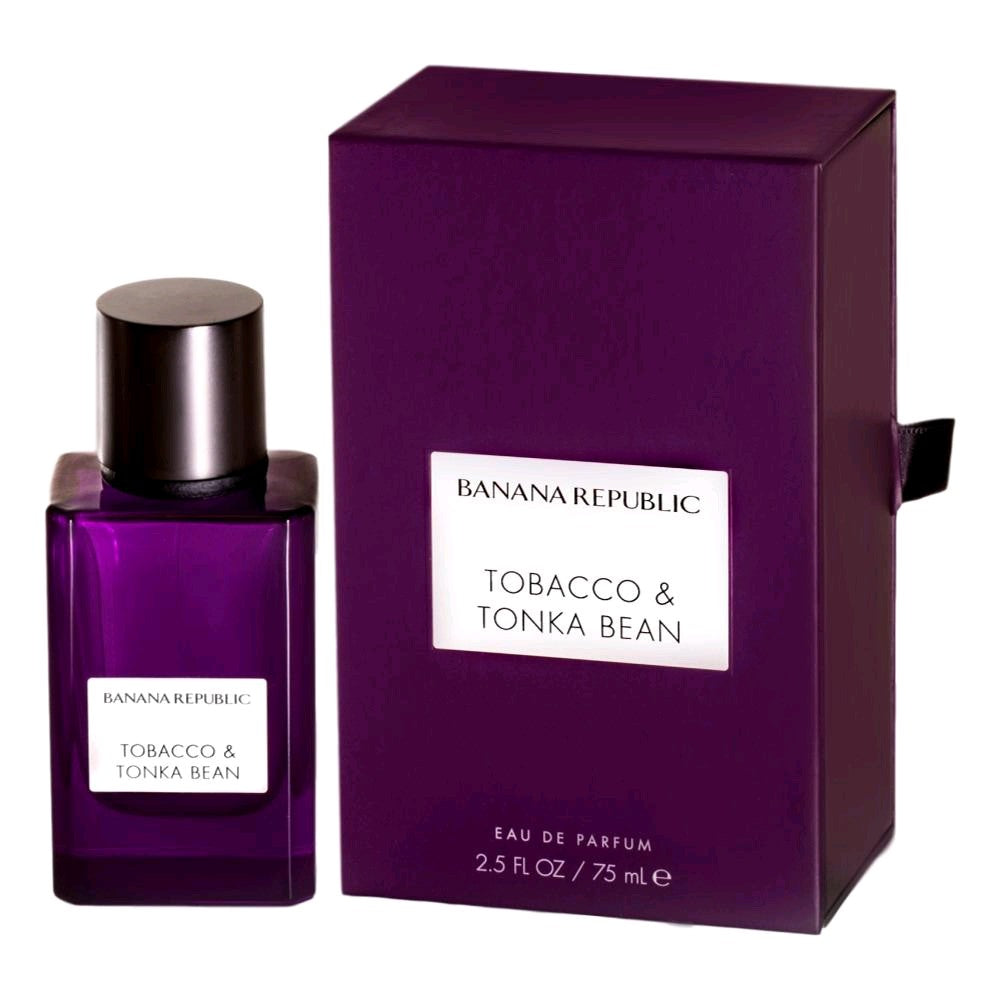 Bottle of Tobacco & Tonka Bean by Banana Republic, 2.5 oz Eau De Parfum Spray for Unisex