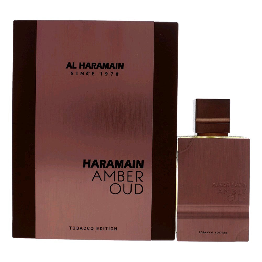 Bottle of Amber Oud Tobacco by Al Haramain, 2 oz Eau De Parfum Spray for Unisex