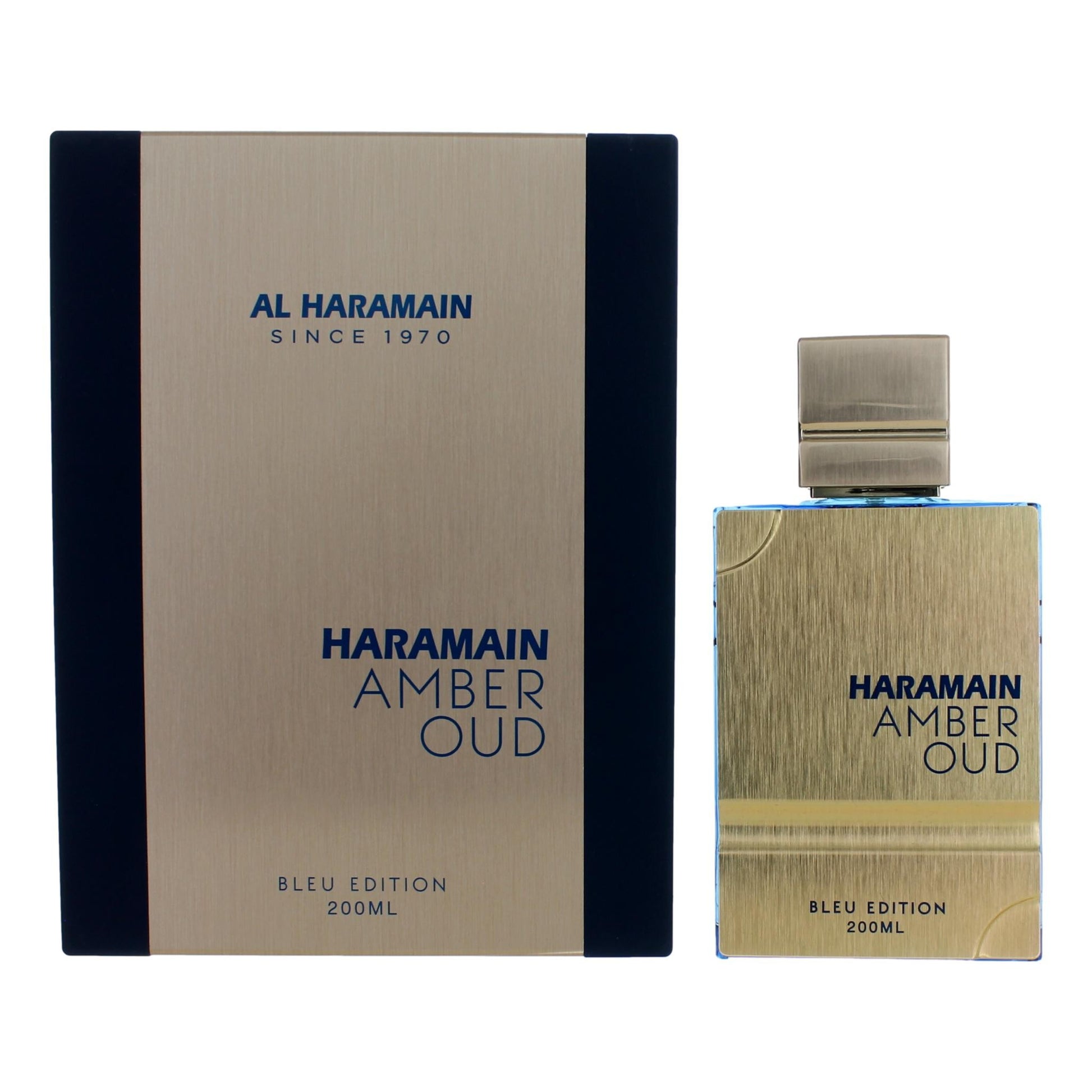 Bottle of Amber Oud Blue Edition by Al Haramain, 6.7 oz Eau De Parfum Spray for Unisex