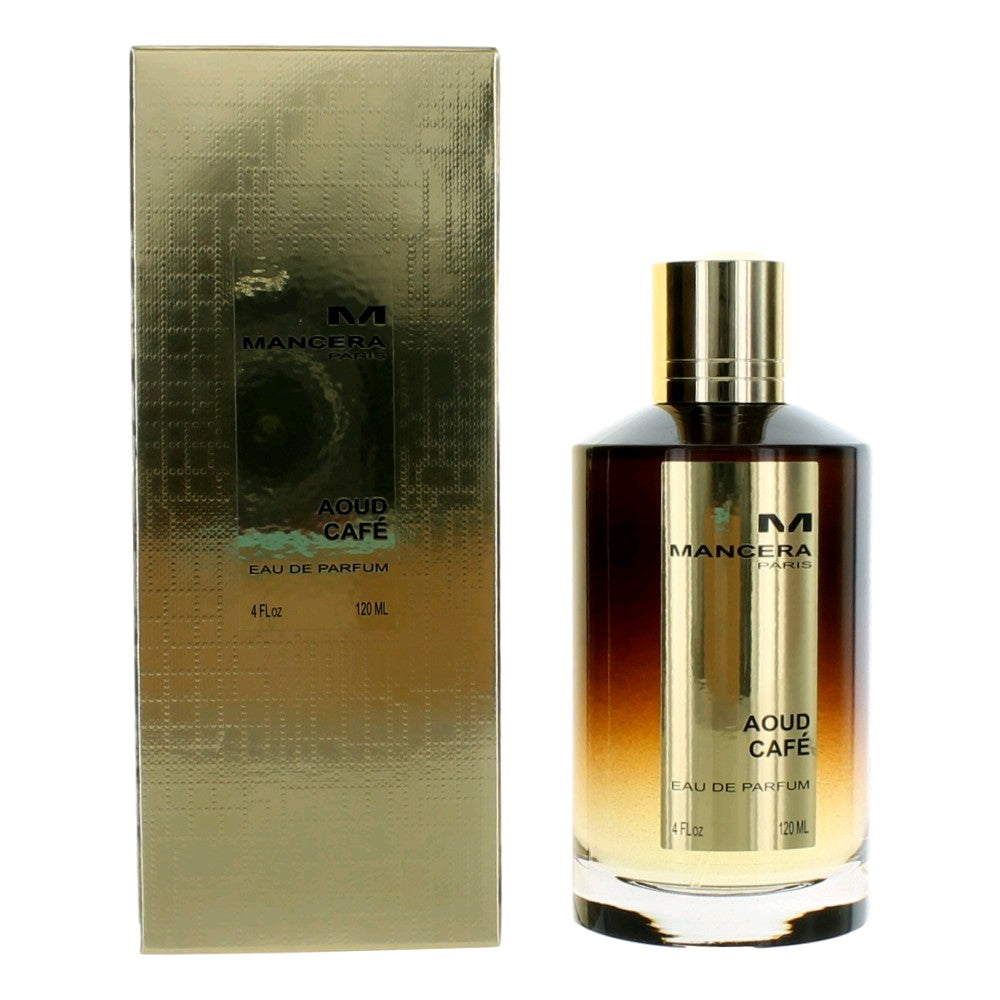 Bottle of Mancera Aoud Cafe by Mancera, 4 oz Eau de Parfum Spray for Unisex