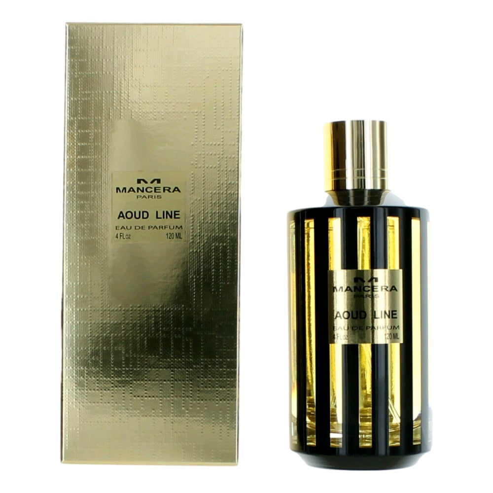 Bottle of Mancera Aoud Line by Mancera, 4 oz Eau De Parfum Spray For Unisex