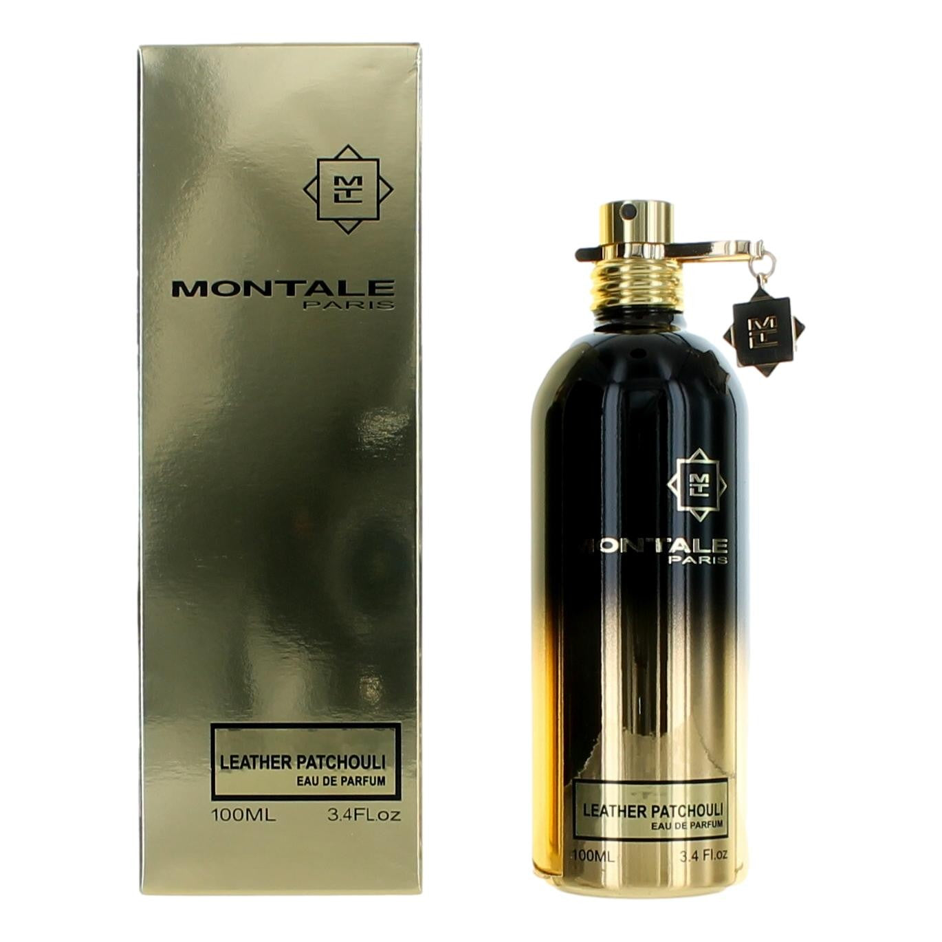 Bottle of Montale Leather Patchouli by Montale, 3.4 oz Eau De Parfum Spray for Unisex