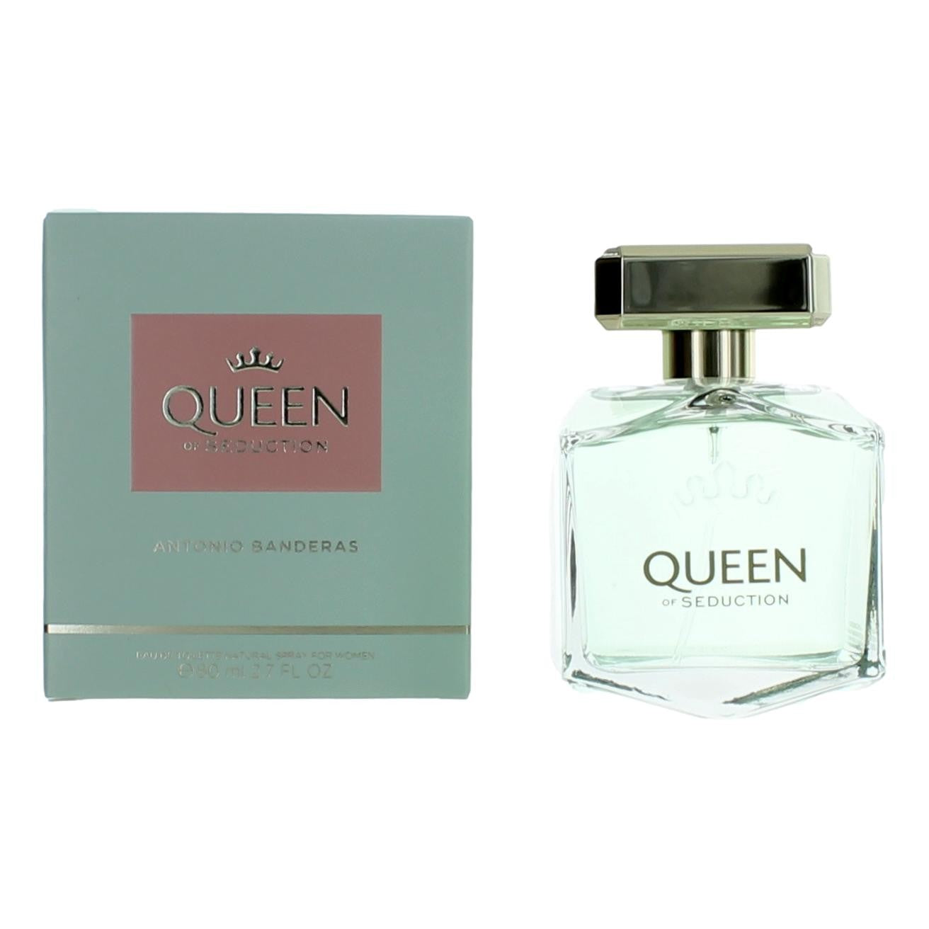 Bottle of Queen of Seduction by Antonio Banderas, 2.7 oz Eau De Toilette Spray for Women