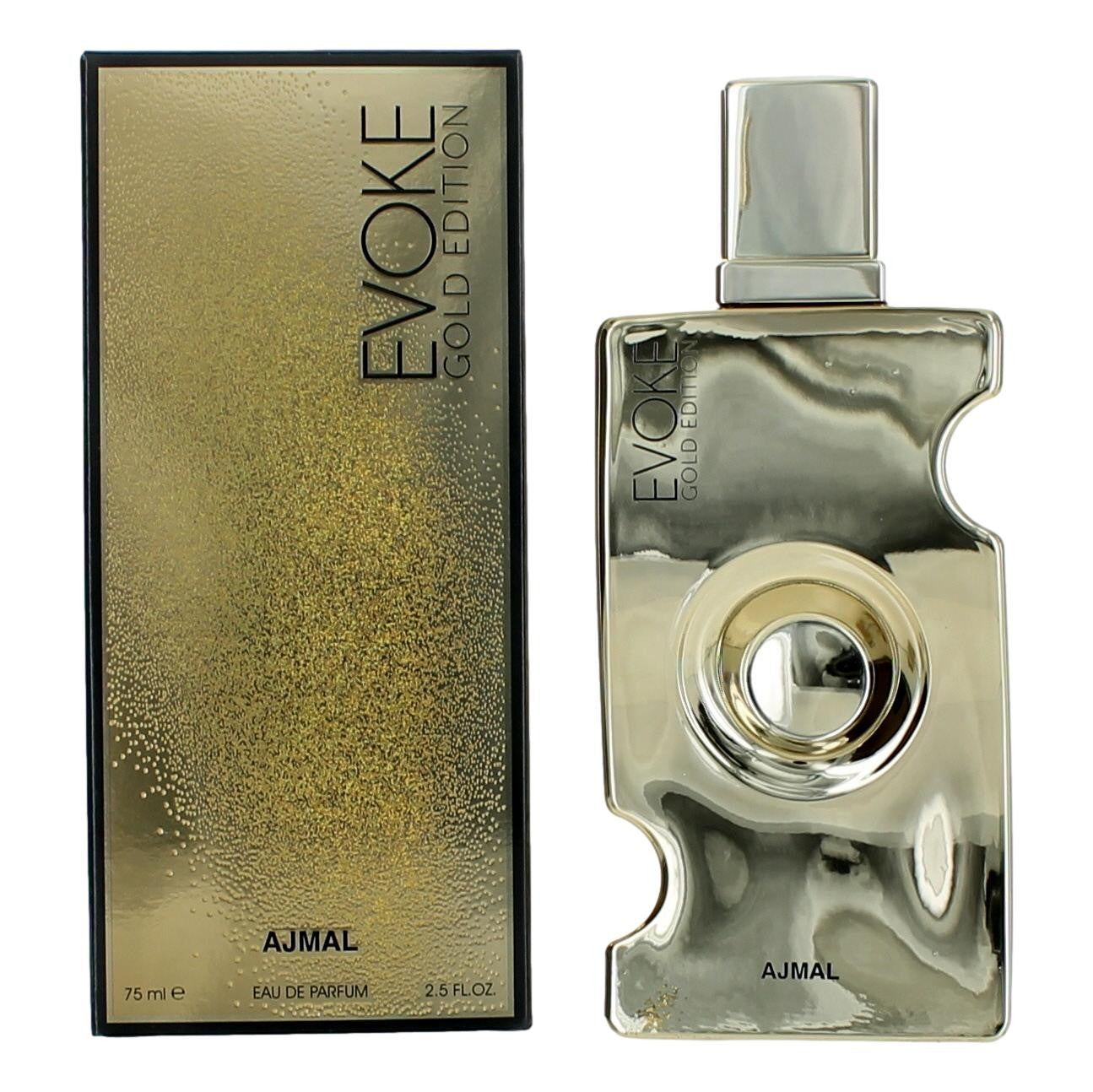 Bottle of Evoke Gold by Ajmal, 2.5 oz Eau De Parfum Spray for Women