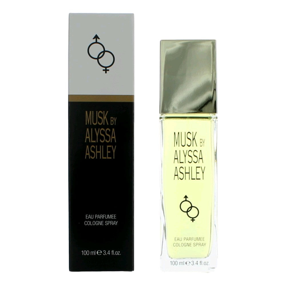 Bottle of Musk by Alyssa Ashley, 3.4 oz Eau Parfumee Cologne Spray for Women