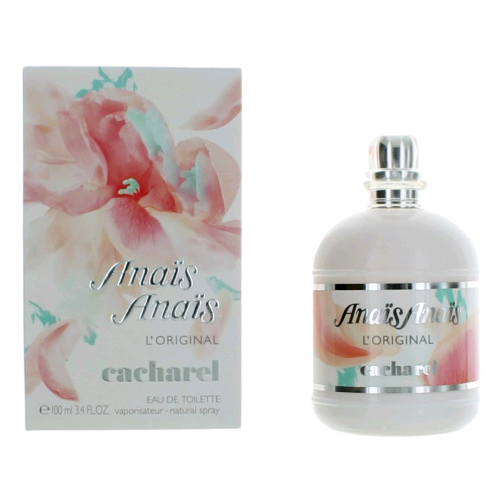 Bottle of Anais Anais L'Original by Cacharel, 3.4 oz Eau De Toilette Spray for Women