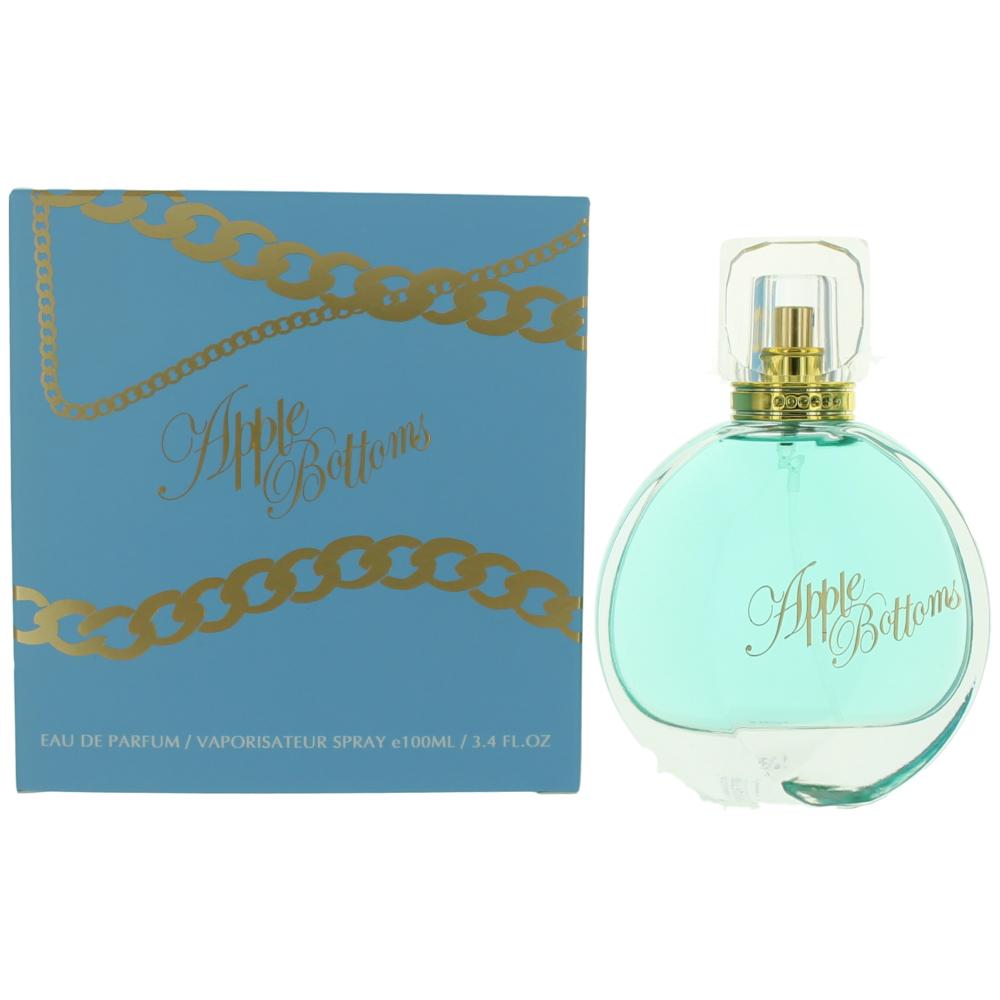 Bottle of Apple Bottoms Blue Sexy To The Core by Apple Bottoms, 3.4 oz Eau De Parfum Spray for Women