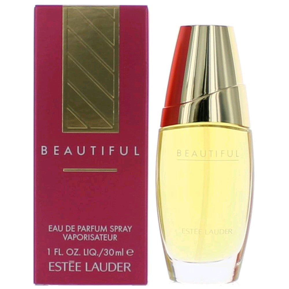 Bottle of Beautiful by Estee Lauder, 1 oz Eau De Parfum Spray for Women