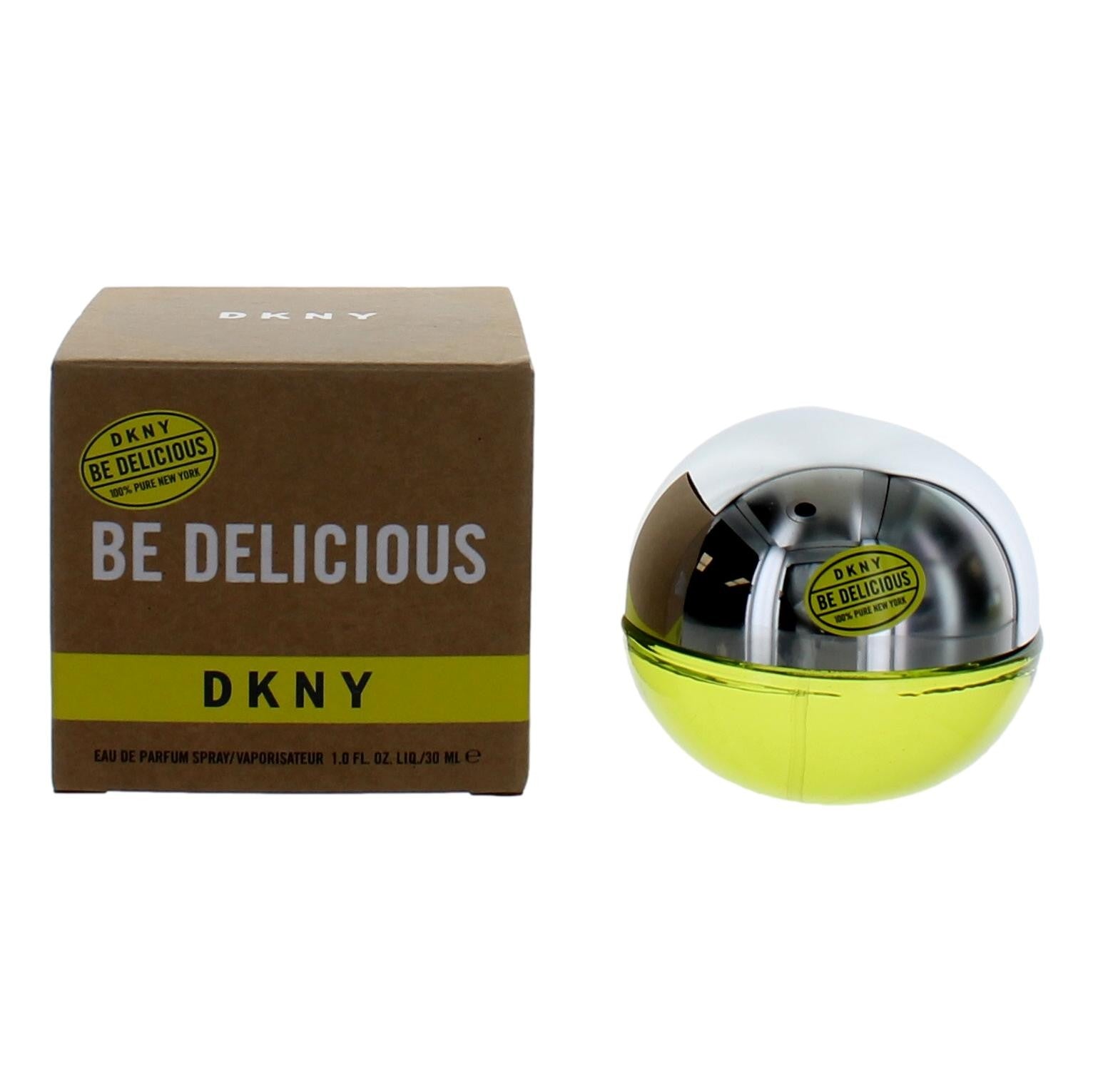 Bottle of Be Delicious DKNY by Donna Karan, 1 oz Eau De Parfum Spray for Women