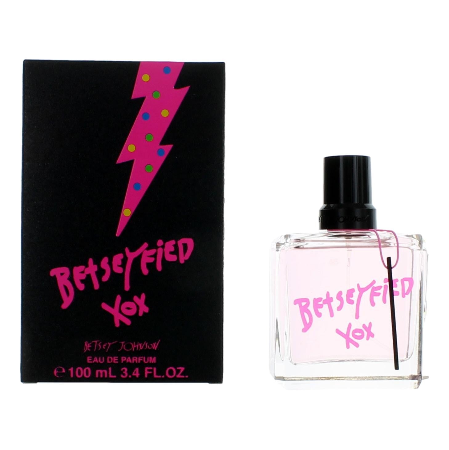 Bottle of Betseyfied XOX by Betsey Johnson, 3.4 oz Eau De Parfum Spray for Women