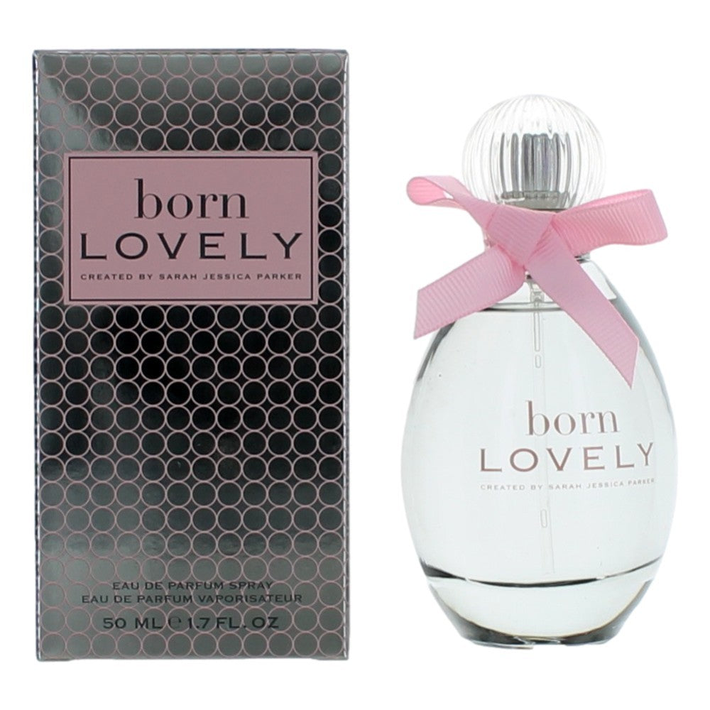 Bottle of Born Lovely by Sarah Jessica Parker, 1.7 oz Eau De Parfum Spray for Women