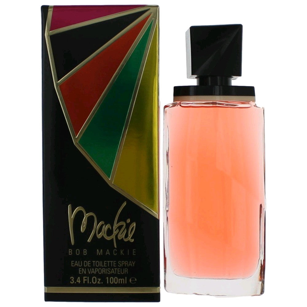 Bottle of Mackie by Bob Mackie, 3.4 oz Eau De Toilette Spray for Women