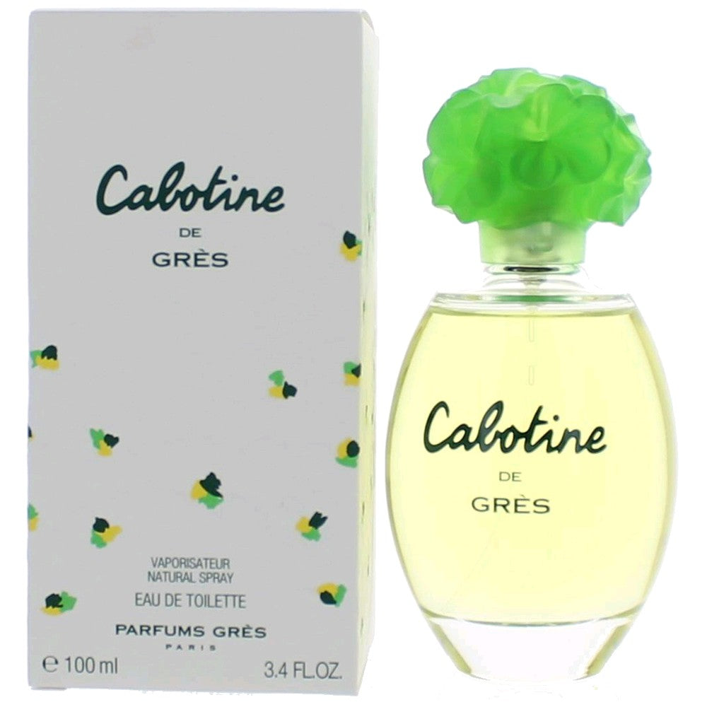 Bottle of Cabotine by Parfums Gres, 3.4 oz Eau De Toilette Spray for Women