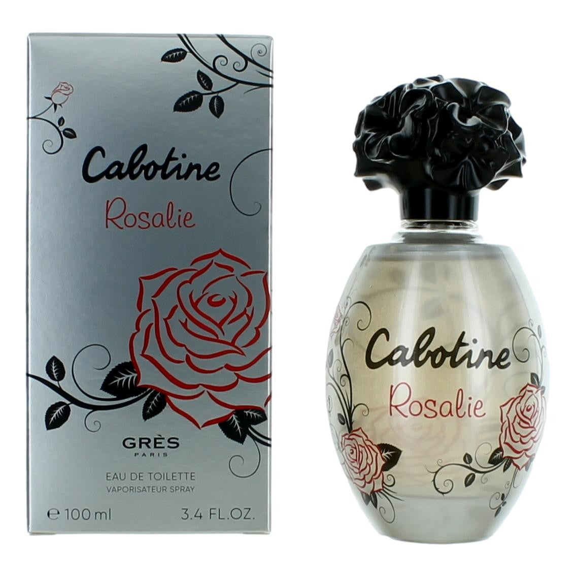 Bottle of Cabotine Rosalie by Parfum Gres, 3.4 oz Eau De Toilette Spray for Women