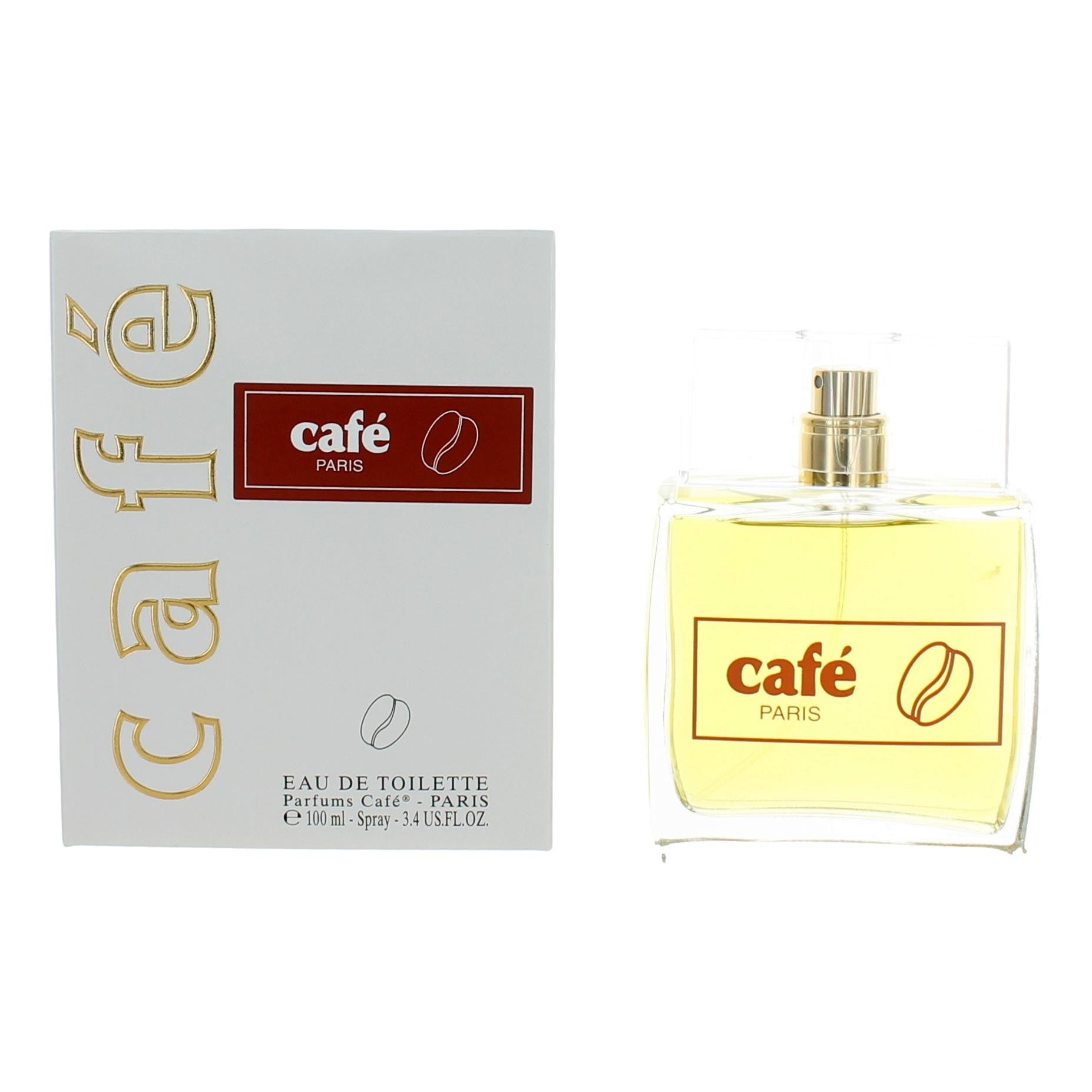 Bottle of Cafe Paris by Cofinlux, 3.4 oz Eau De Toilette Spray for Women