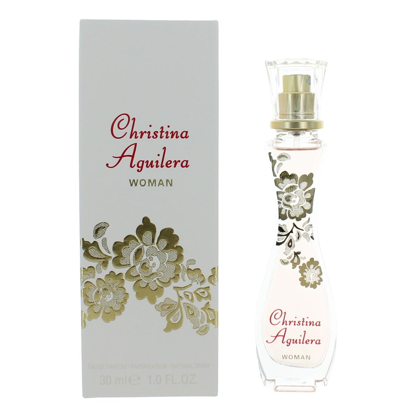 Bottle of Woman by Christina Aguilera, 1 oz Eau De Parfum Spray for Women