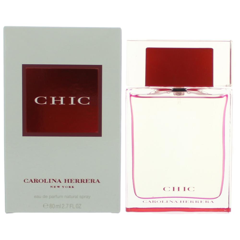 Bottle of Chic by Carolina Herrera, 2.7 oz Eau De Parfum Spray for Women