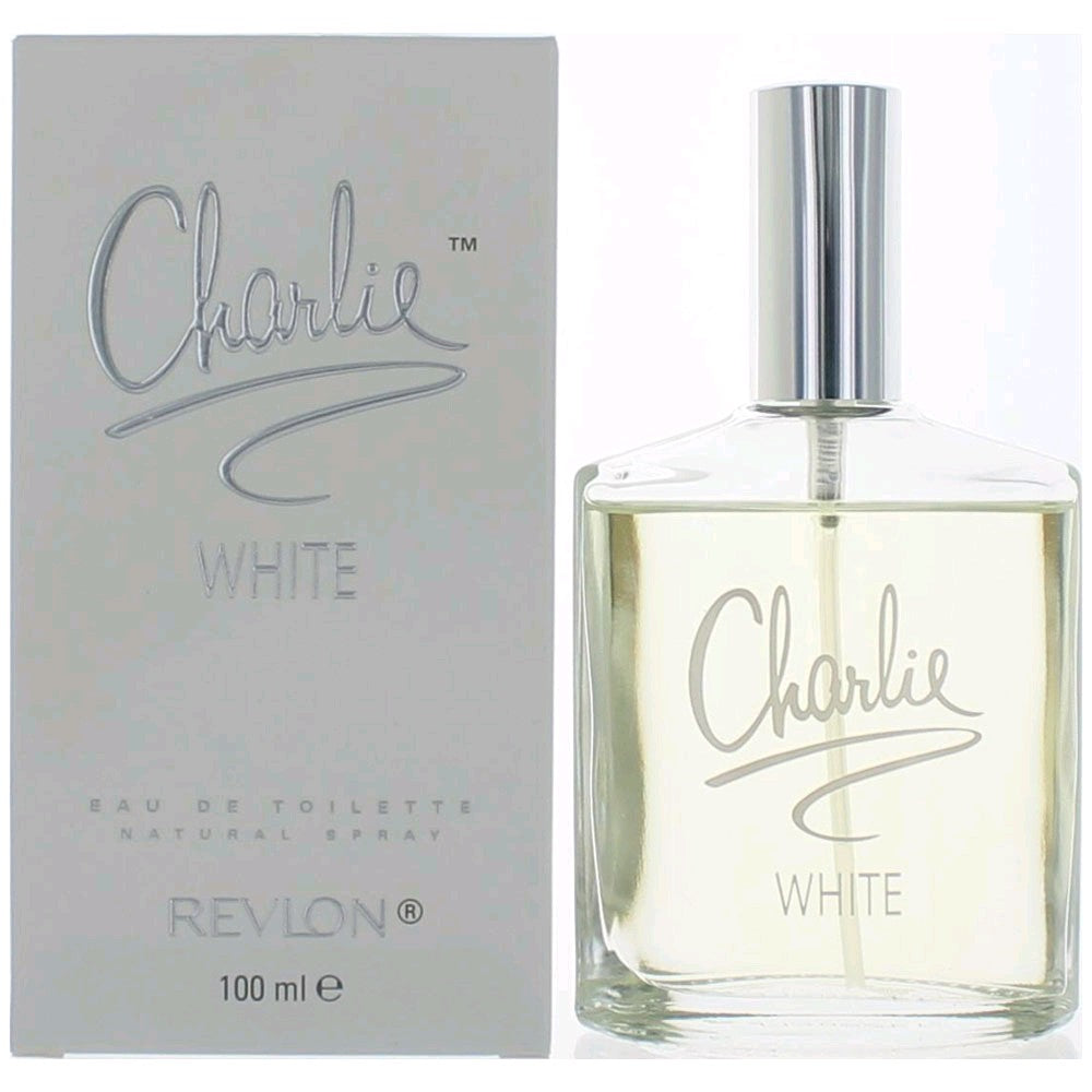 Bottle of Charlie White by Revlon, 3.4 oz Eau De Toilette Spray for Women