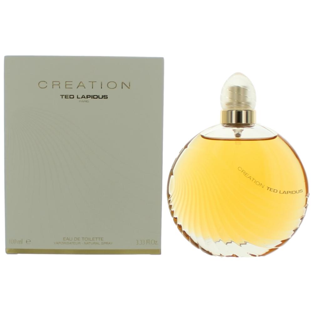 Bottle of Creation by Ted Lapidus, 3.3 oz Eau De Toilette Spray for Women