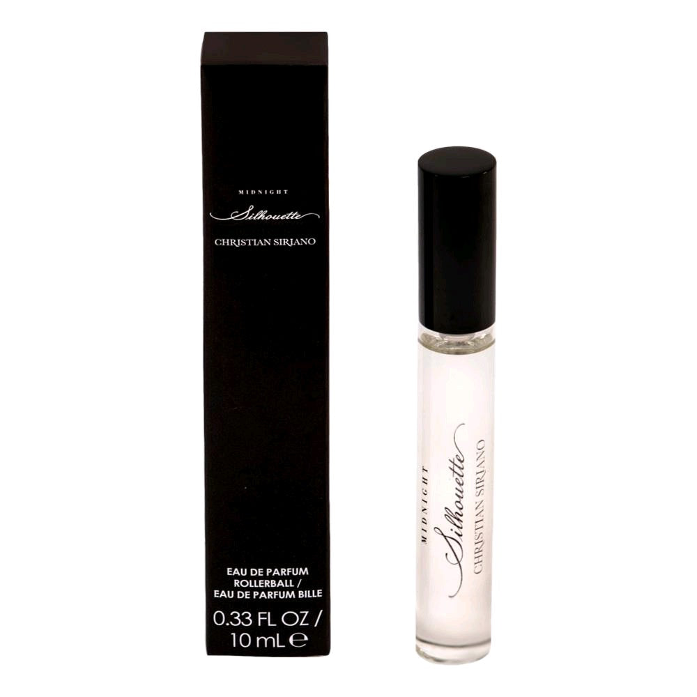 Bottle of Midnight Silhouette by Christian Siriano, .33 oz Eau De Parfum Rollerball for Women