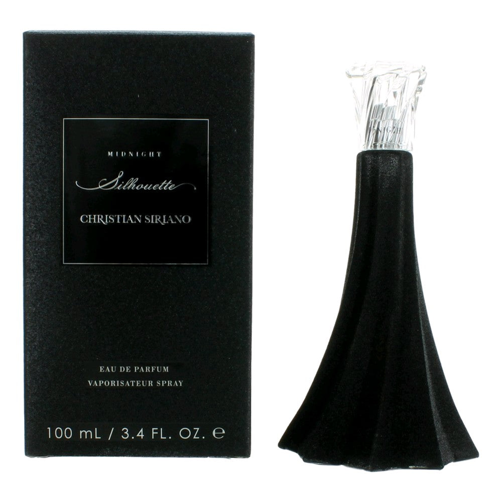 Bottle of Midnight Silhouette by Christian Siriano, 3.4 oz Eau De Parfum Spray for Women