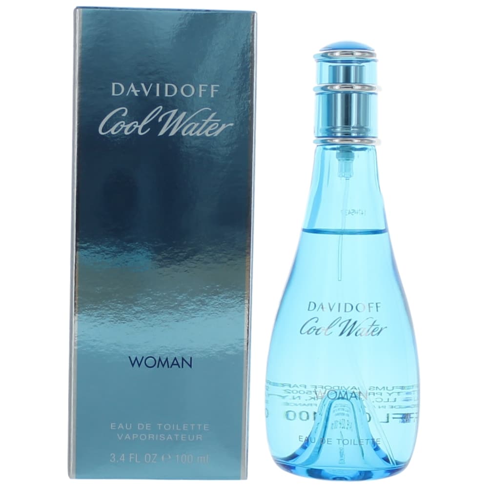 Bottle of Cool Water by Davidoff, 3.4 oz Eau De Toilette Spray for Women