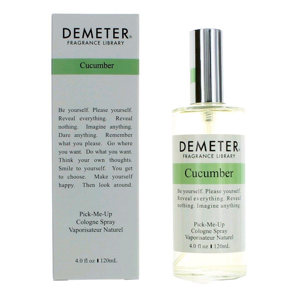Bottle of Cucumber by Demeter, 4 oz Cologne Spray for Women