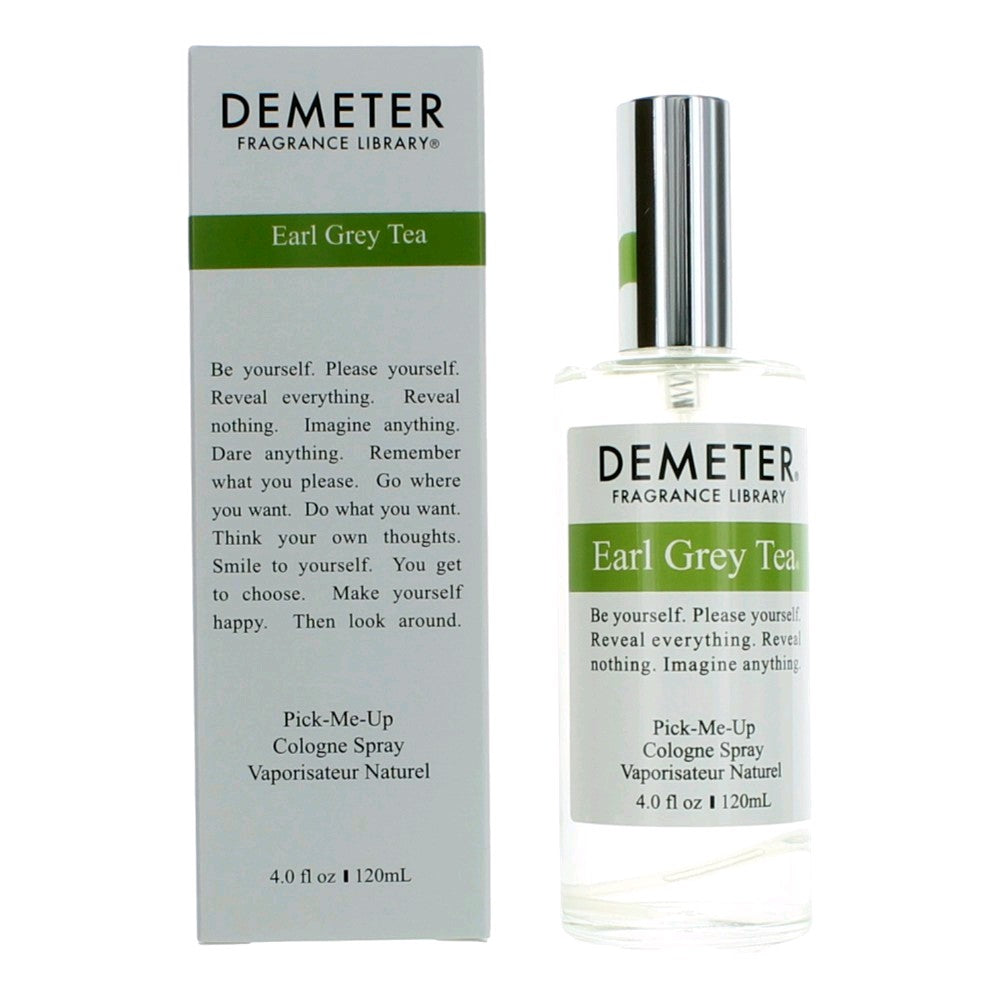 Bottle of Earl Grey Tea by Demeter, 4 oz Cologne Spray for