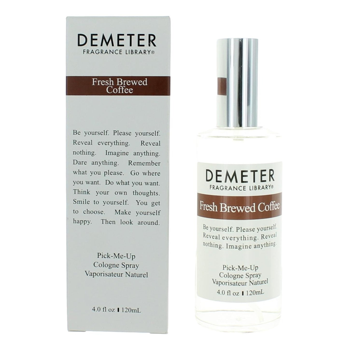 Bottle of Fresh Brewed Coffee by Demeter, 4 oz Pick-Me-Up Cologne Spray for Unisex