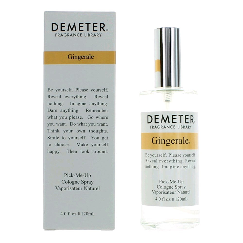 Bottle of Gingerale by Demeter, 4 oz Cologne Spray for Women