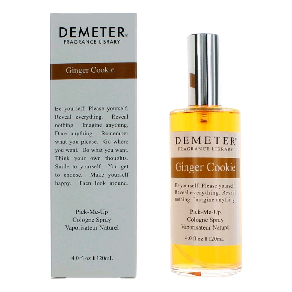 Bottle of Ginger Cookie by Demeter, 4 oz Cologne Spray for Women