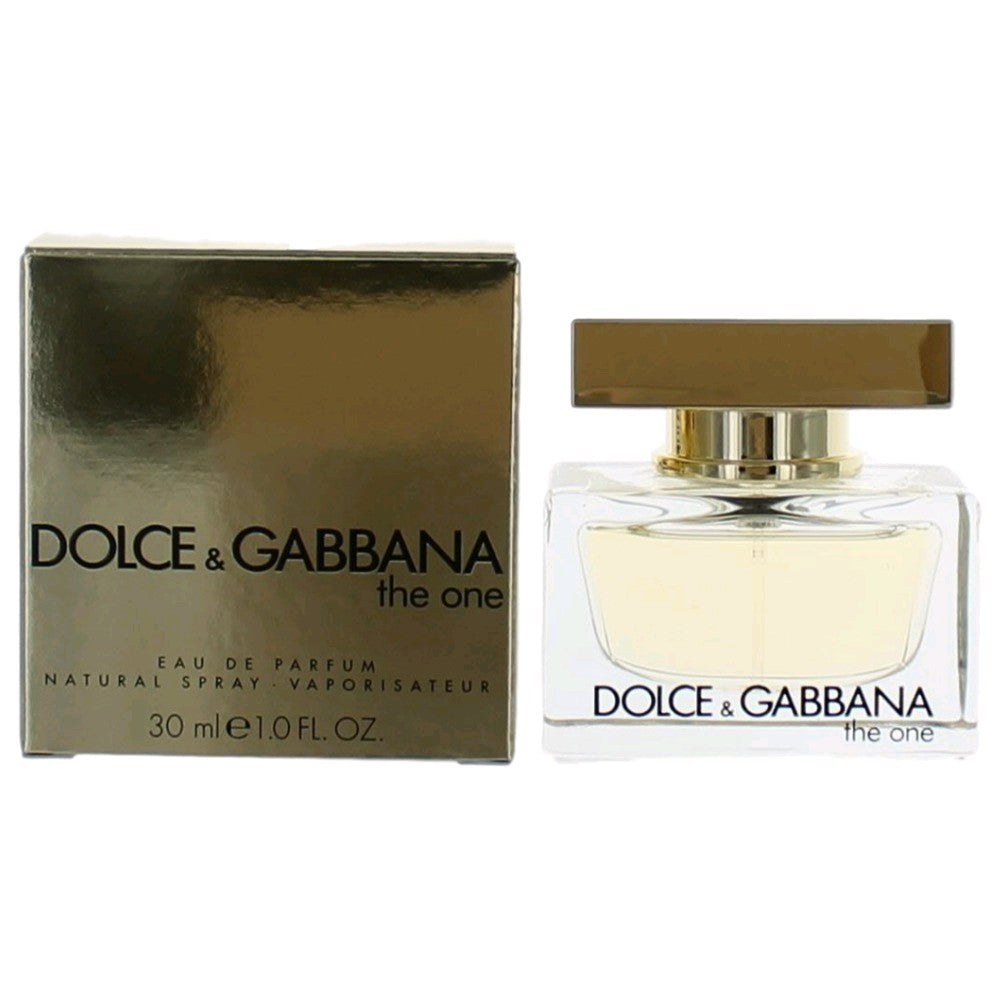 Bottle of The One by Dolce & Gabbana, 1 oz Eau De Parfum Spray for Women
