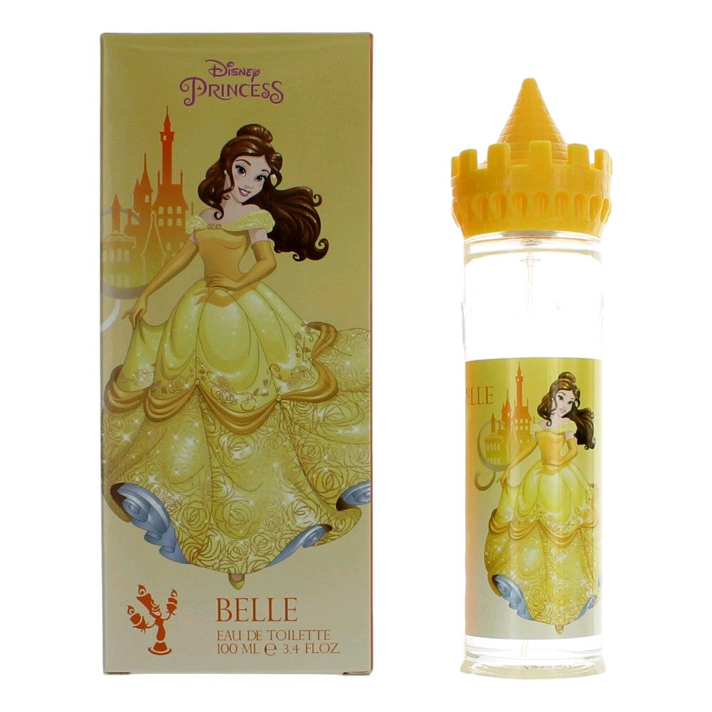Bottle of Disney Belle by Disney Princess, 3.4 oz Eau De Toilette Spray for