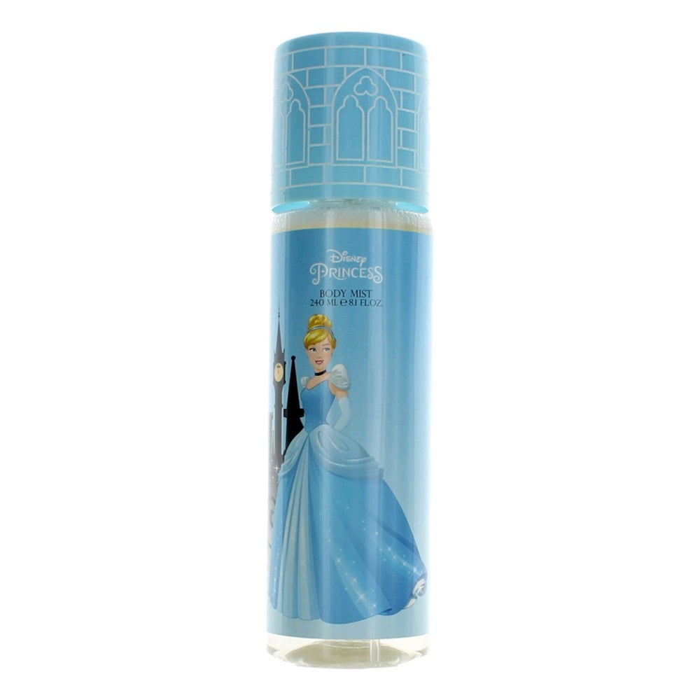 Bottle of Disney Cinderella Castle by Disney Princess, 8 oz Body Mist for Women