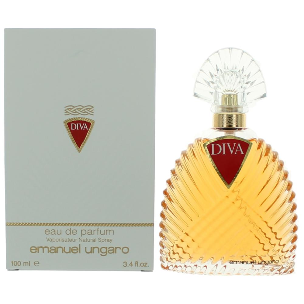 Bottle of Diva by Emanuel Ungaro, 3.4 oz Eau De Parfum Spray for Women