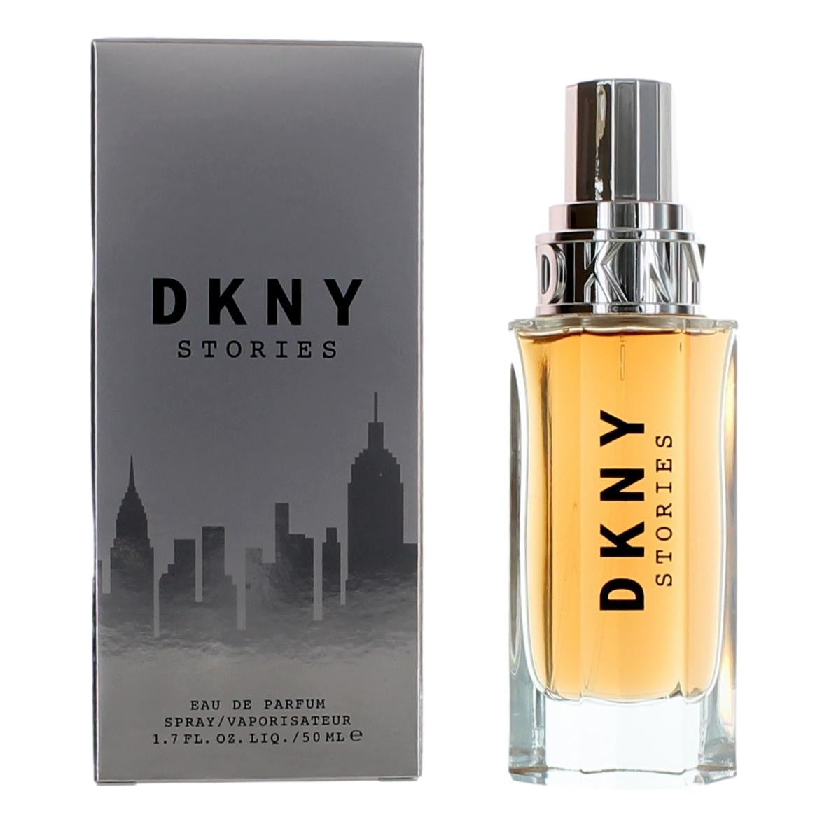 Bottle of DKNY Stories by Donna Karan, 1.7 oz Eau De Parfum Spray for Women