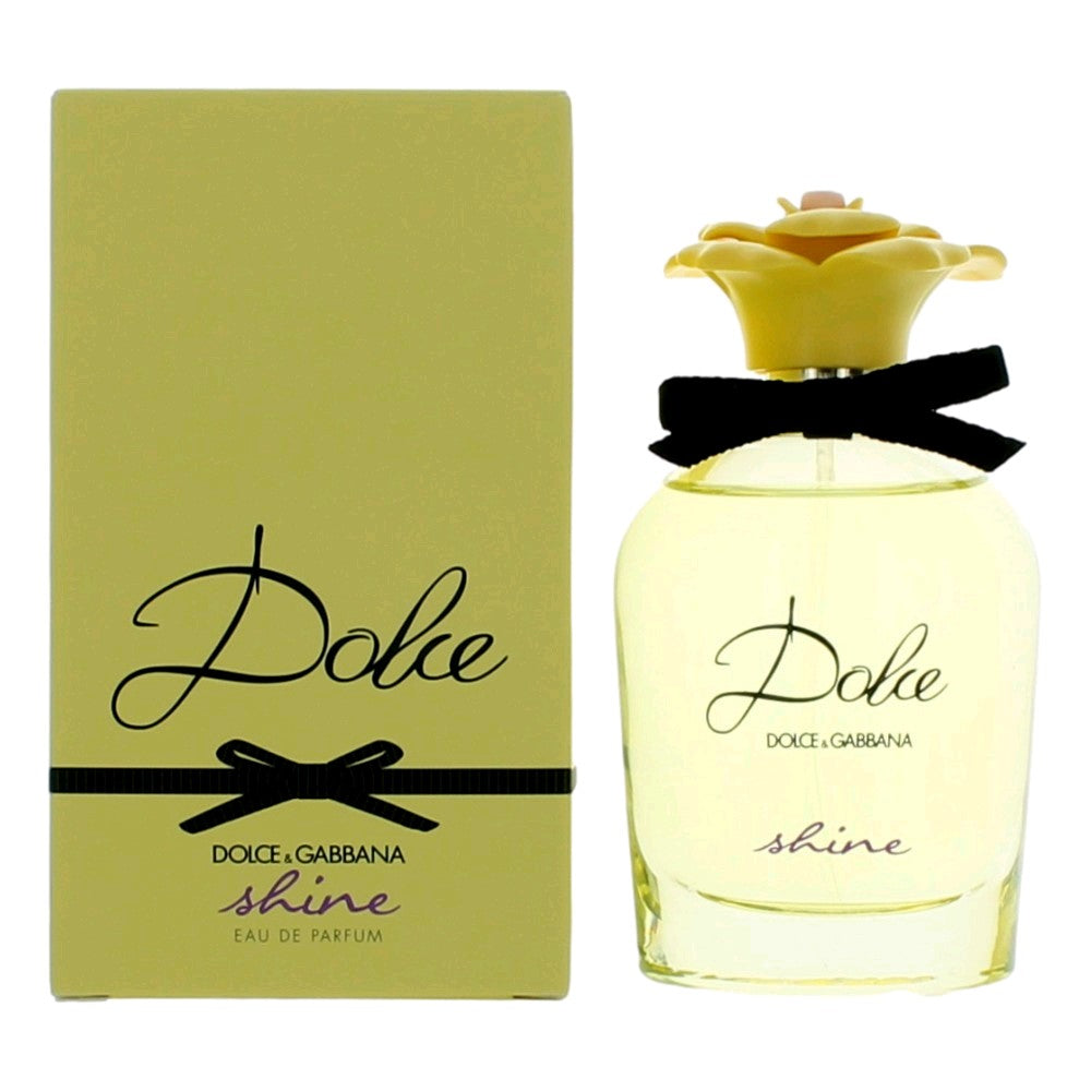 Bottle of Dolce Shine by Dolce & Gabbana, 2.5 oz Eau De Parfum Spray for Women