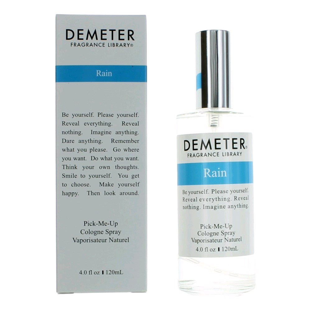 Bottle of Rain by Demeter, 4 oz Colonge Spray for Unisex