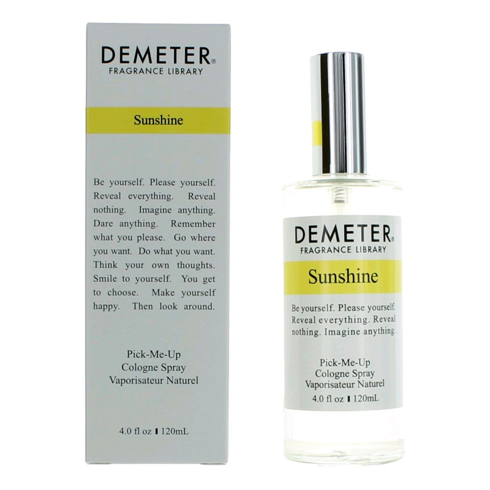 Bottle of Sunshine by Demeter, 4 oz Cologne Spray for Unisex