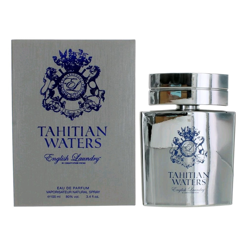 Bottle of Tahitian Waters by English Laundry, 3.4 oz Eau De Parfum Spray for Men