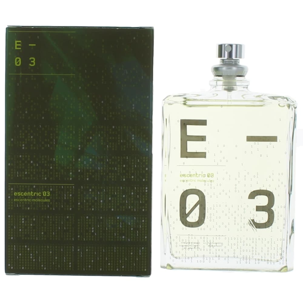 Bottle of Escentric 03 by Escentric Molecules, 3.5 oz Eau De Toilette Spray for Unisex