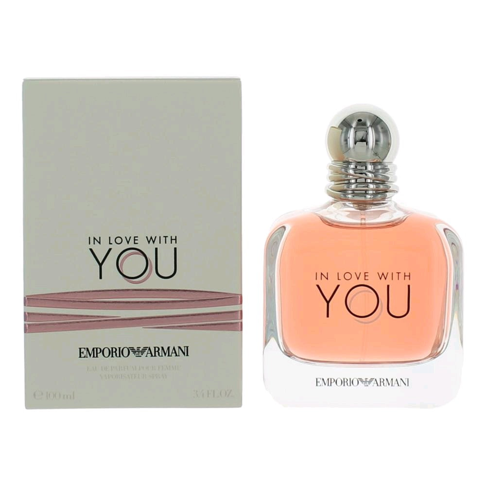 Bottle of In Love With You by Emporio Armani, 3.4 oz Eau De Parfum Spray for Women