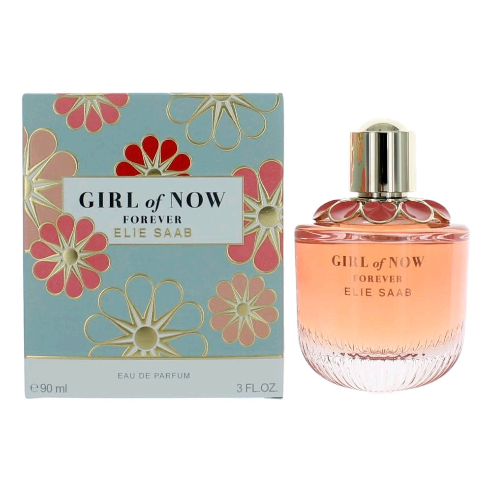 Bottle of Girl Of Now Forever by Elie Saab, 3 oz Eau De Parfum Spray for Women