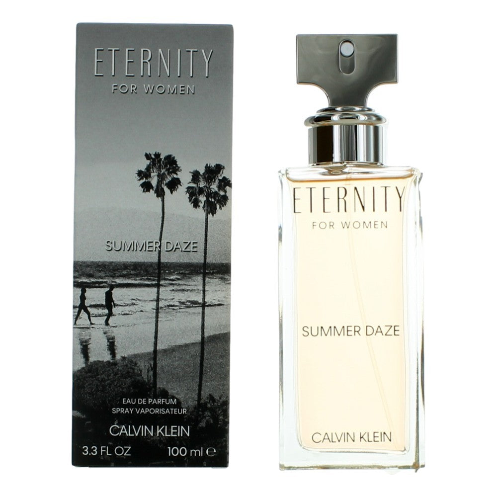 Bottle of Eternity Summer Daze by Calvin Klein, 3.3 oz Eau De Parfum Spray for Women